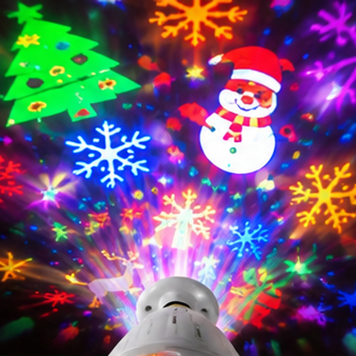 JollyGlimmer Festive Glow Projector Light