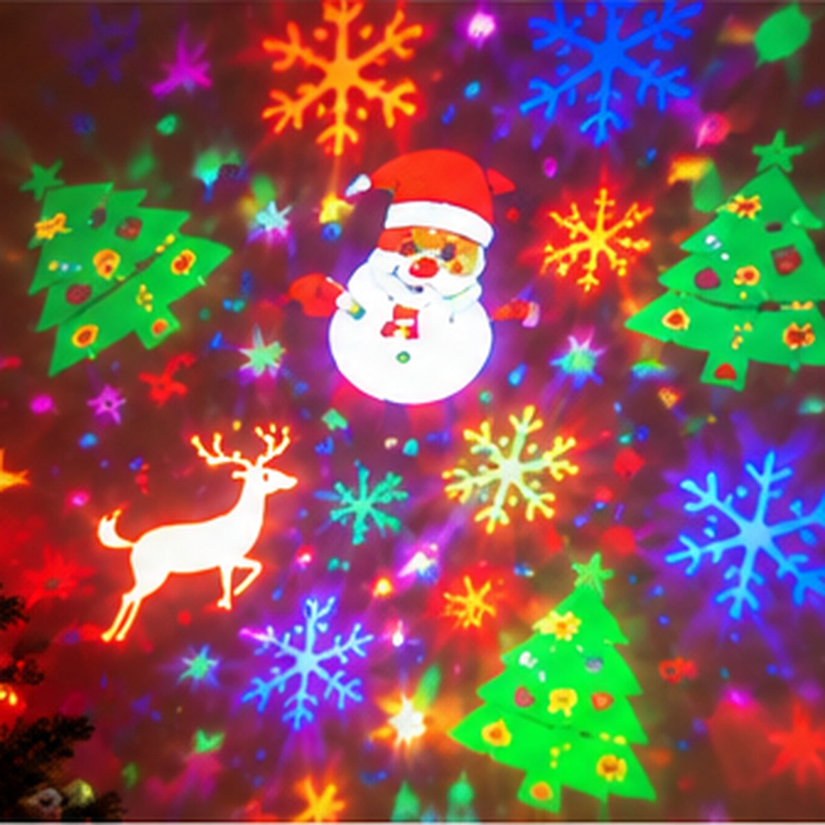 JollyGlimmer Festive Glow Projector Light