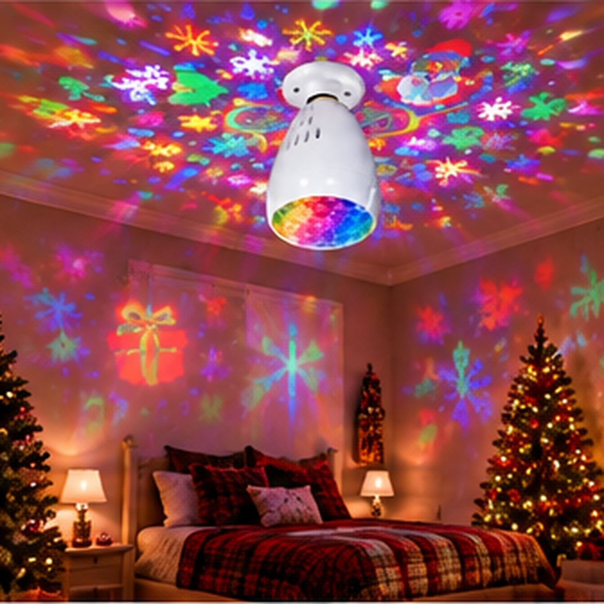 JollyGlimmer Festive Glow Projector Light