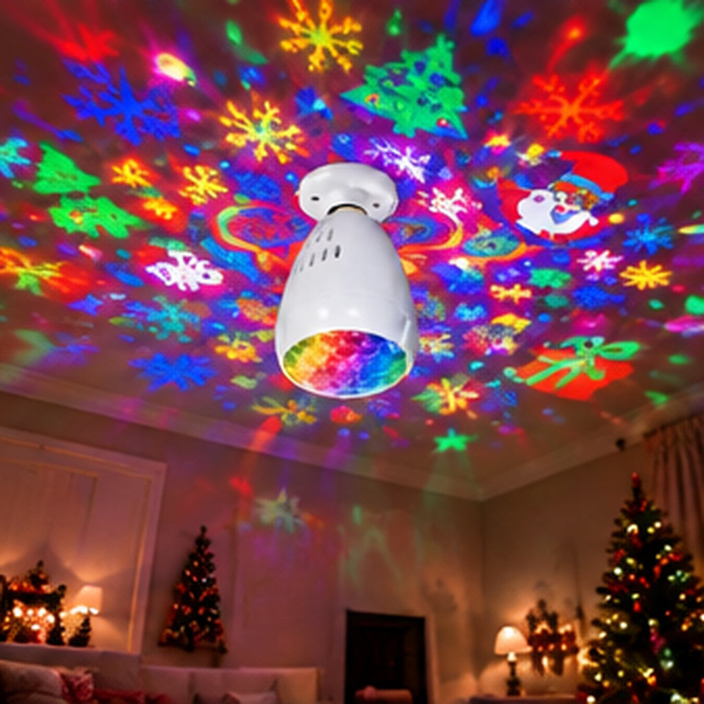 JollyGlimmer Festive Glow Projector Light