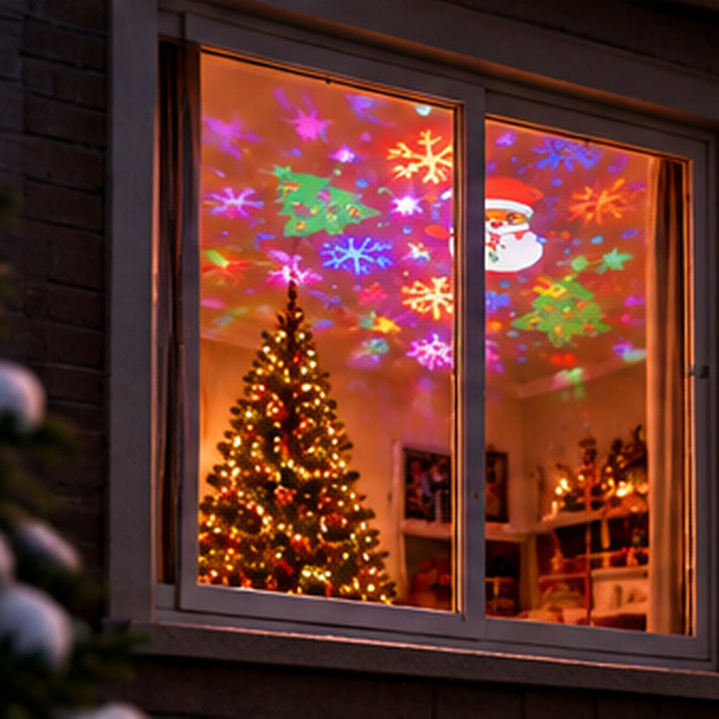 JollyGlimmer Festive Glow Projector Light